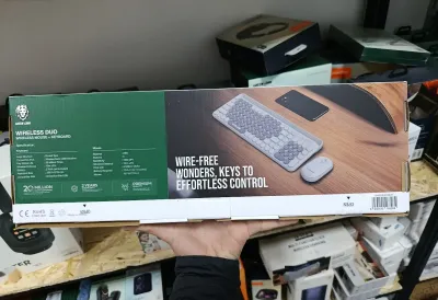 Комплект клавиатура + мышь Green Lion Wireless Duo Wireless Mouse + Keyboard, се