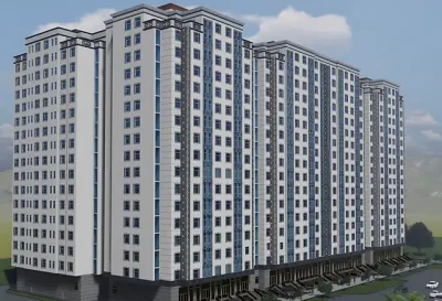 1-к квартира, 13 этаж, 57 м², Шохмансур
