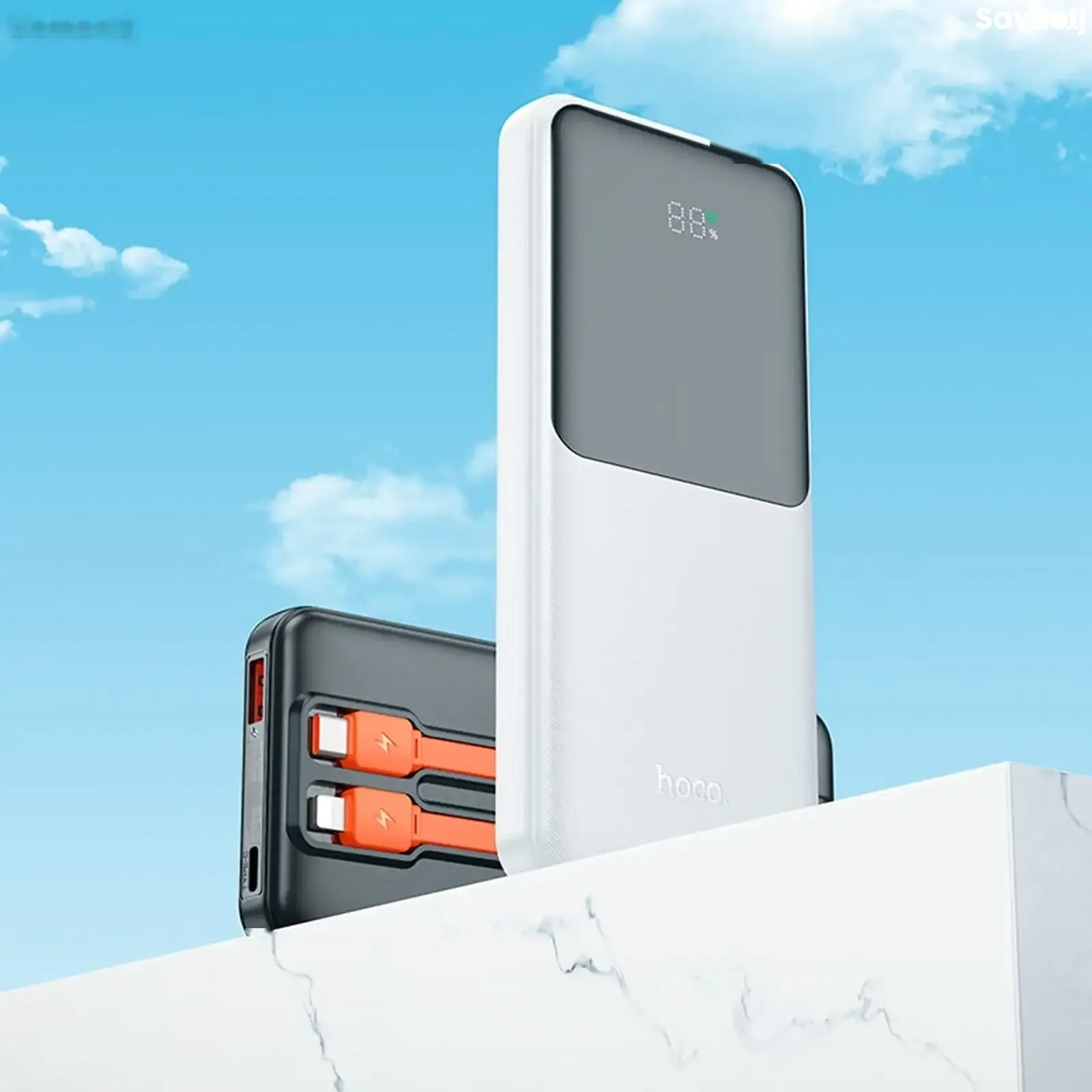Повербанк Ноco J119 10000mah черный