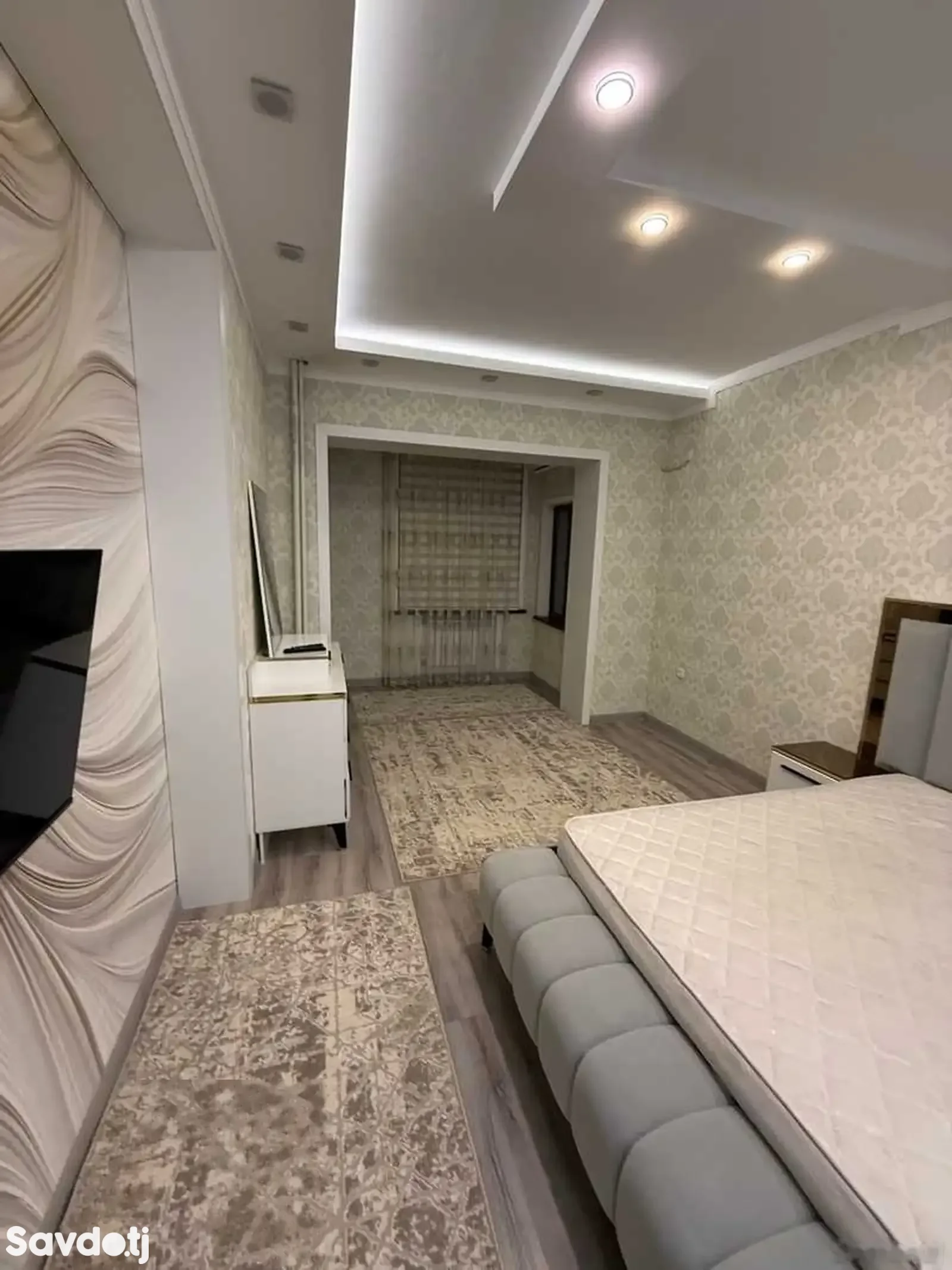 2-комн. квартира, 8 этаж, 117м², И Сомони, чойхонаи Роҳат, Ориёнбанк главный
