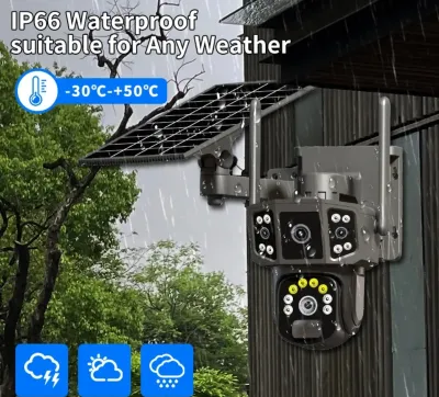 Камера видеонаблюдения солнечная 4g wifi