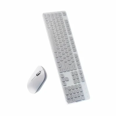 Комплект клавиатура + мышь Xiaomi Mi Wireless Keyboard WXJS03YM, белый