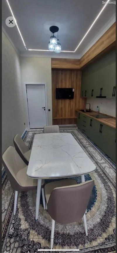 2-комн. квартира, 15 этаж, 62м², Исмоили Сомони