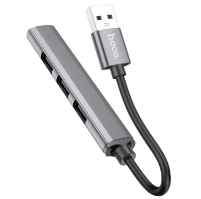 USB-хаб HOCO HB26 4-в-1 (USB 3.0 + 3x USB 2.0)