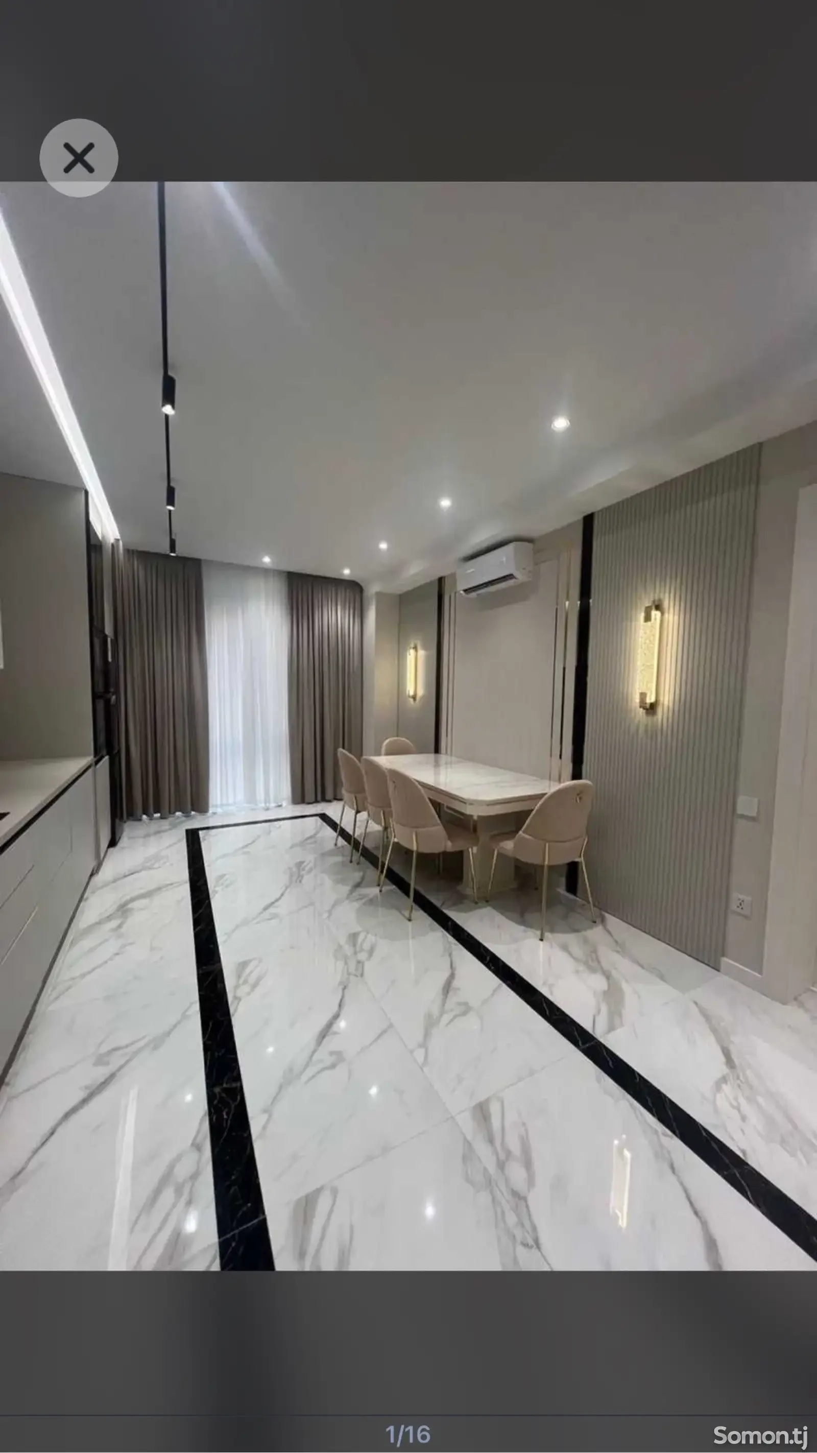 2-комн. квартира, 4 этаж, 120м², Овир