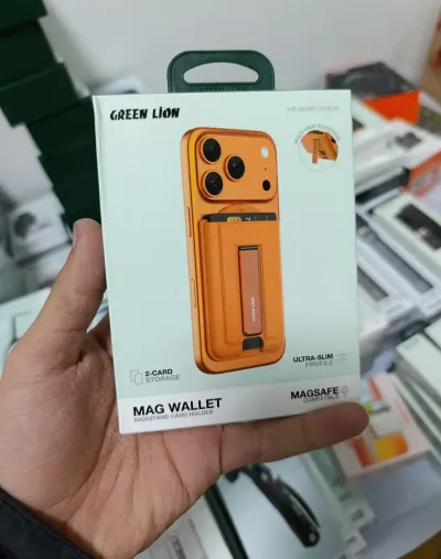 Картхолдер с подставкой Green Lion Mag Wallet Kickstand Magsafe Card Holder