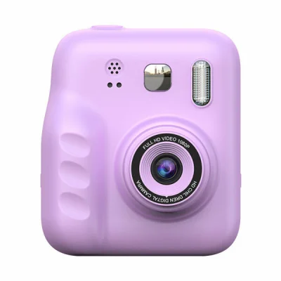 Детский фотоаппарат Children Digital Print Camera фиолетовый