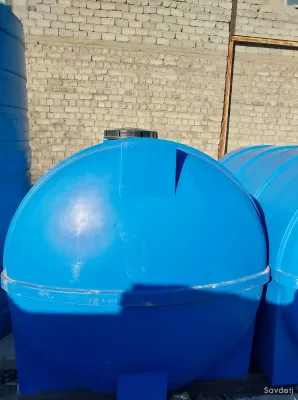 Бочкаи полиэтилени 3000л. Ду қабата