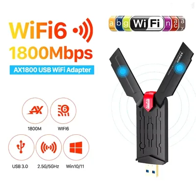 Адаптер Pix-Link-UAX03 USB Wi-Fi 6 адаптер