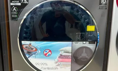 Стиральная машина 7,5 кг LG Invektor