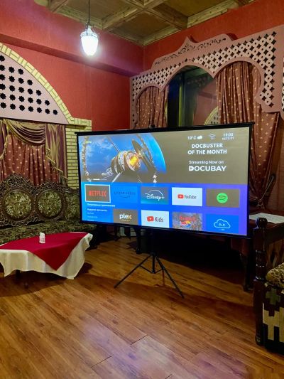 Экран для проектора на треноге