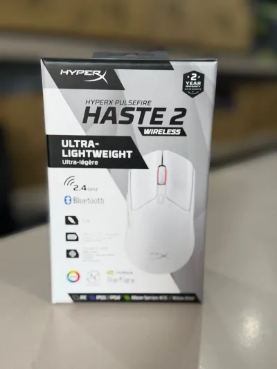 Игровая беспроводная мышь HyperX Pulsefire Haste 2 Wireless Белый