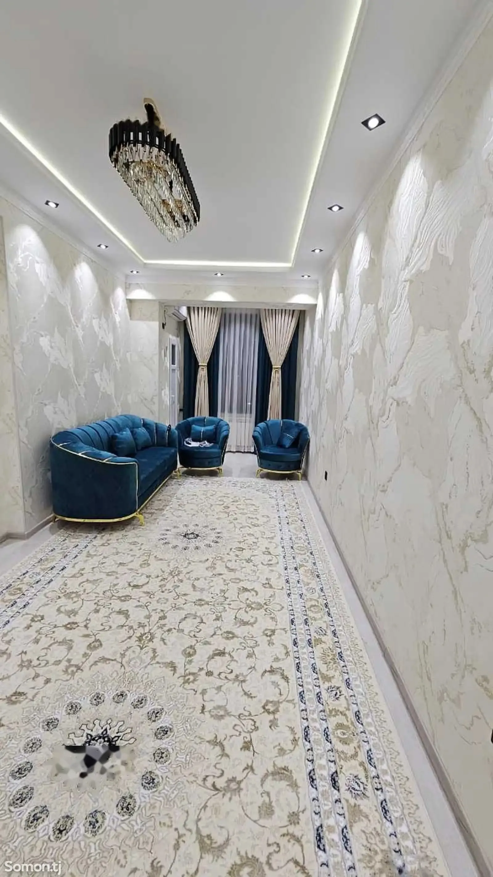 2-комн. квартира, 16 этаж, 65м², кафе Cуман