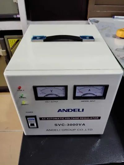 Стабилизатор 3000VA 3KW ANDELI матор — миниатюра 2
