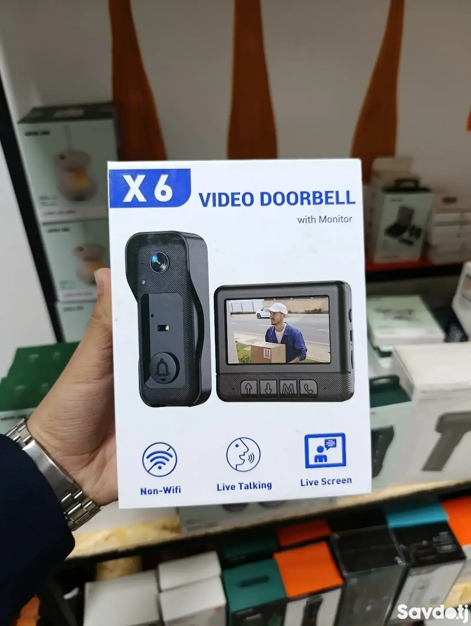 Дверной звонок Video Doorbell With Monitor X