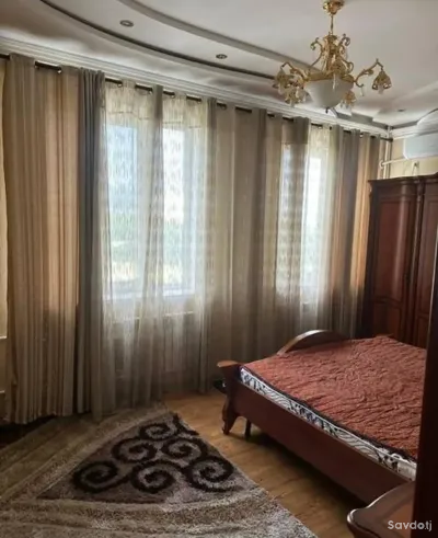 3-комн. квартира, 8 этаж, 121м², Сомони