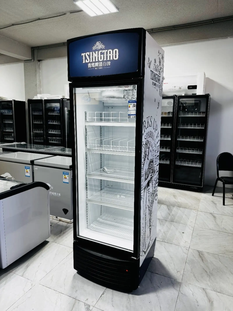 Витринный холодильник Aucma 450л