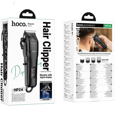 Машинка для стрижки волос Hoco HP24 с дисплеем
