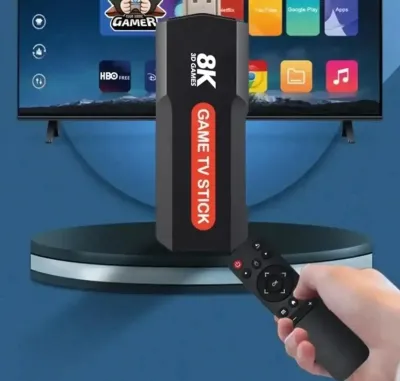 Игровая приставка для телевизора UKC Game TV Stick X2 Plus 64Gb консоль з двома
