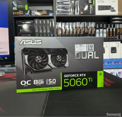 Игровая Видеокарта Asus GeForce RTX 5060 Ti 8GB DLSS4