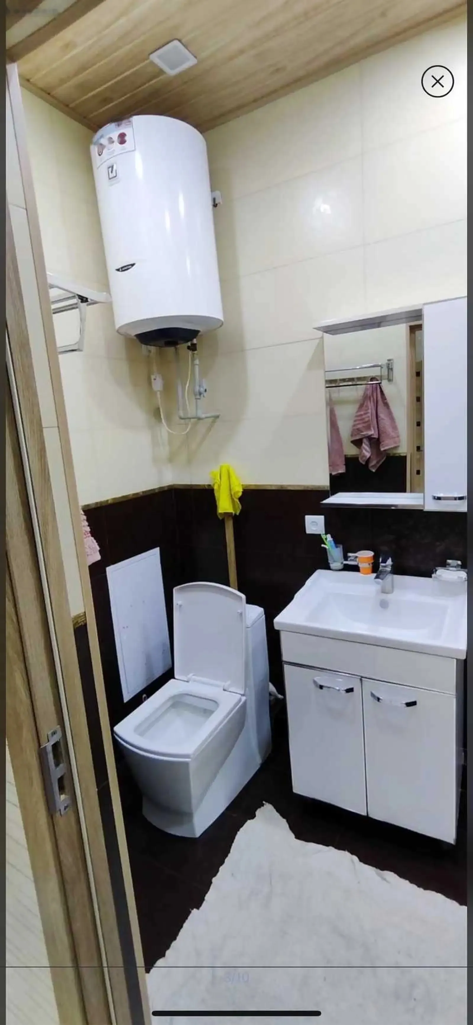 2-комн. квартира, 14 этаж, 80м², вазорати наклиёт