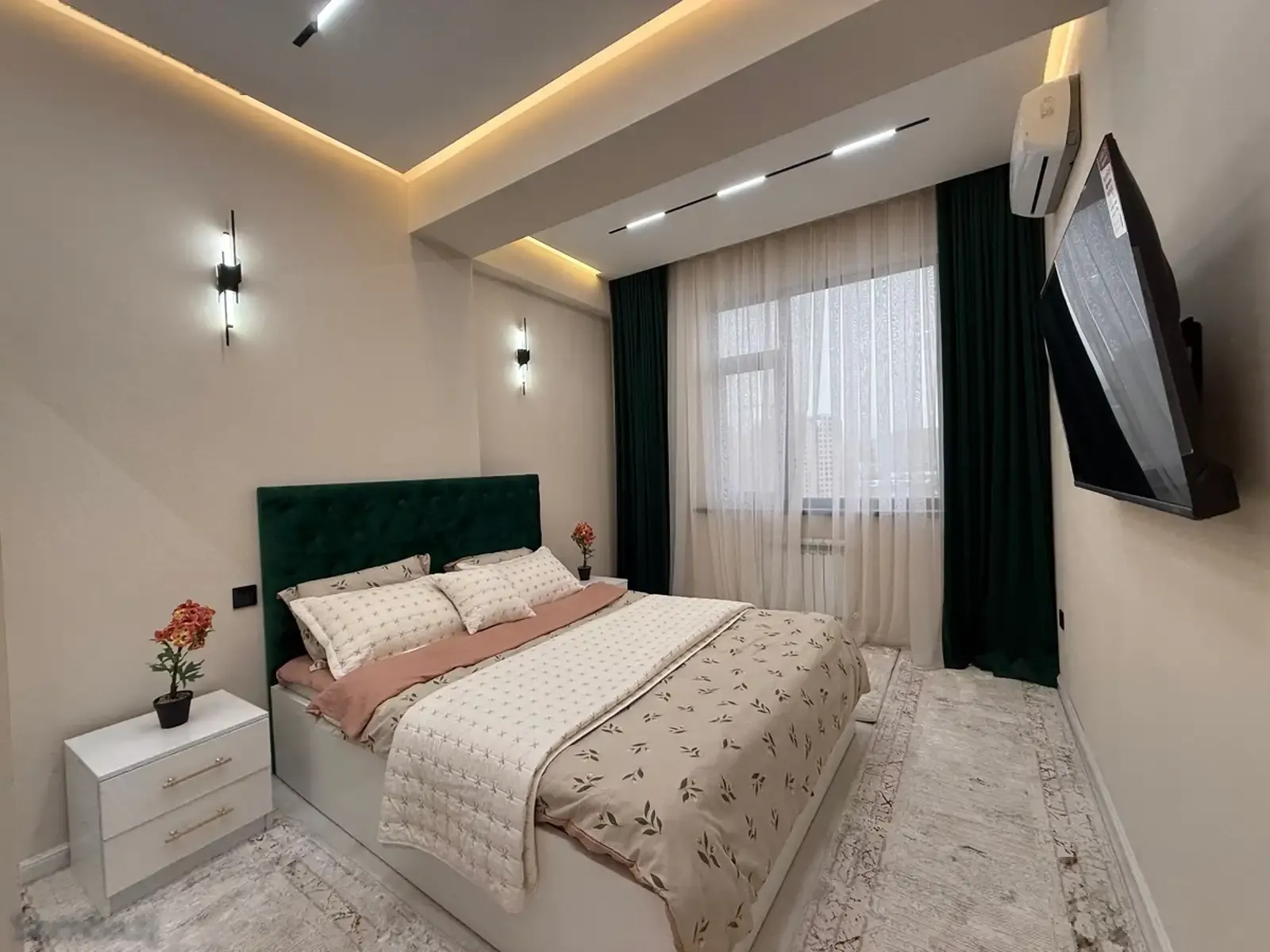 2-комн. квартира, 13 этаж, 64 м², И. Сомони