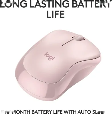 Беспроводная мышь Logitech M240 Silent Bluetooth Mouse Rose