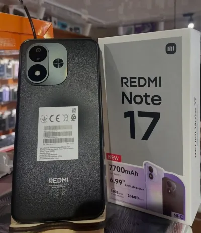 Xiaomi Redmi Note 17 8+4/256Gb black 7700Мач — миниатюра 2