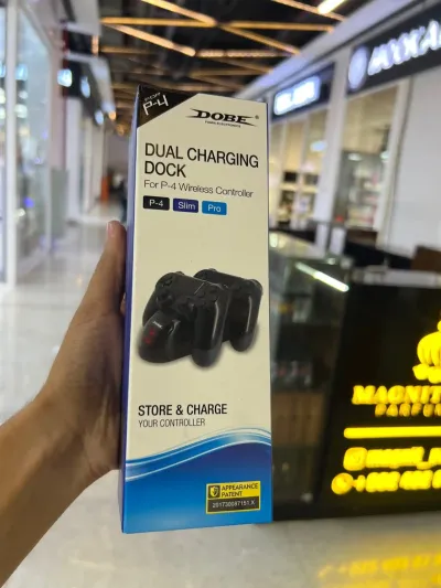 Зарядная станция для 2-х геймпадов PS4 Dual Charging Dock