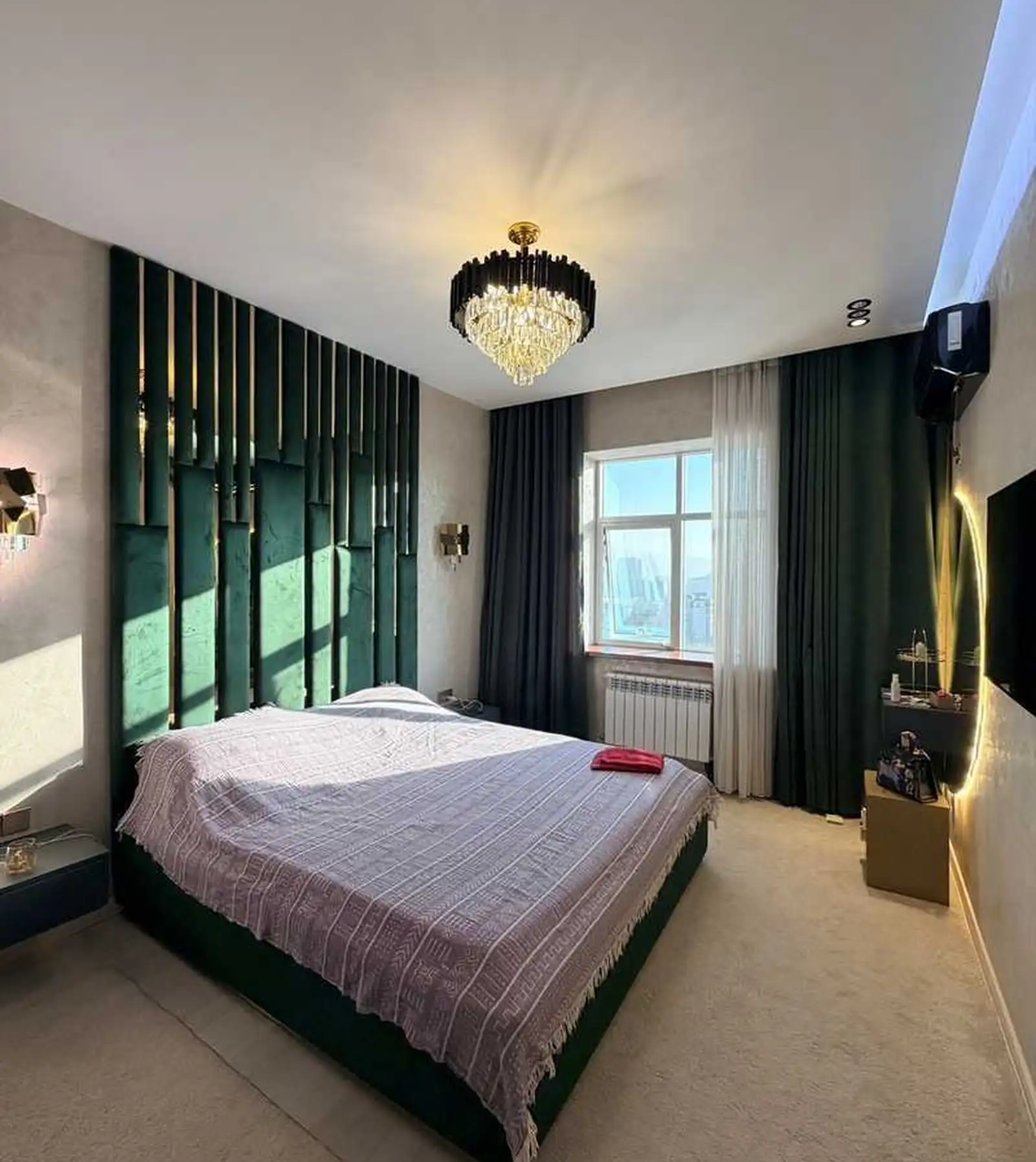 3-комн. квартира, 13 этаж, 100м², Сино 112 мкр дом Пайкар Наздикии мости