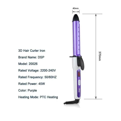 Плойка для волос DSP Curling Iron 20026