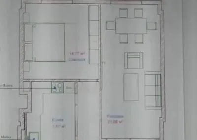 2-комн. квартира, 9 этаж, 65 м², Сино