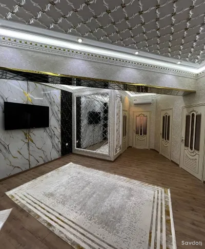 3-комн. квартира, 18 этаж, 105 м², И.Сомони Пайкари дом печать