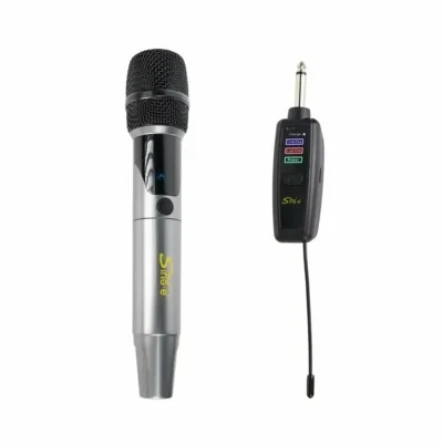 Микрофон для караоке ZQS-1M501 18650 Lithium 3.7V — миниатюра 7