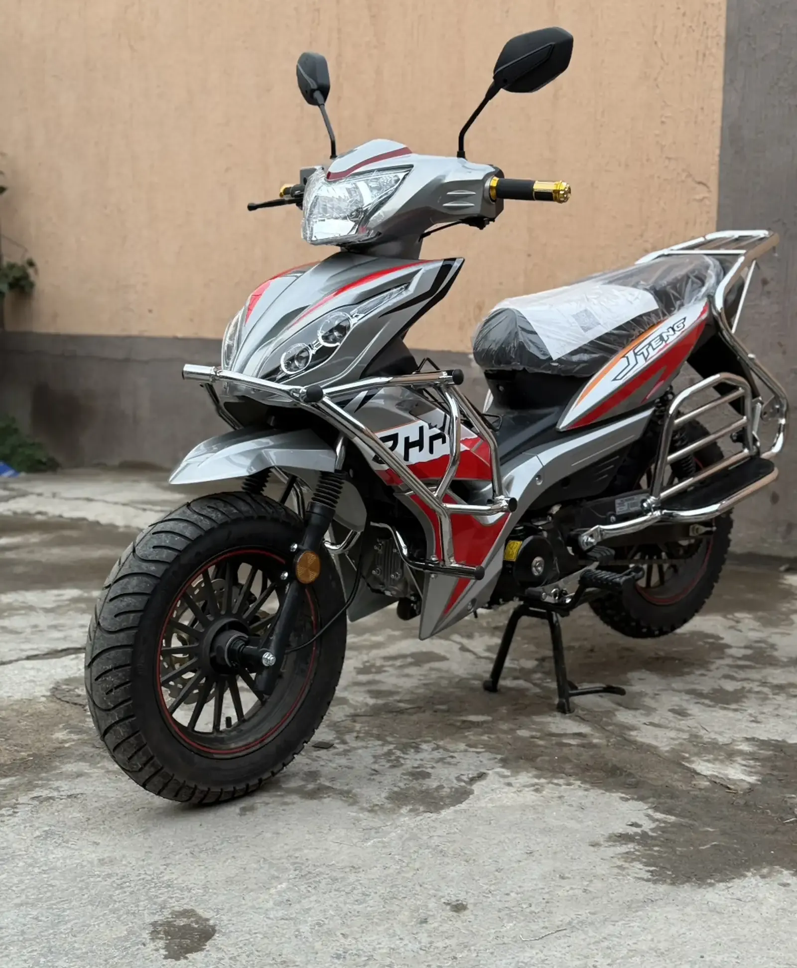 Скутер Утка 125куб Grey
