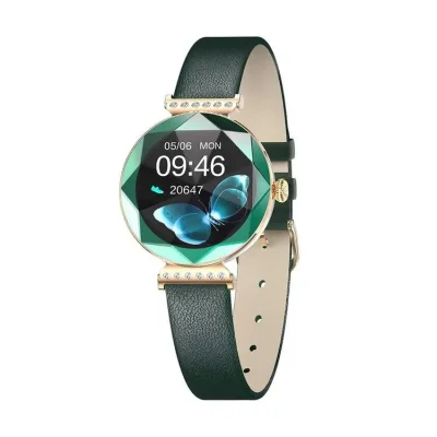 Умные часы Green Lion Swarovski  Smart Watch зеленый