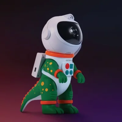 Проектор Green Lion Astronaut  Galaxy Night Light Projector