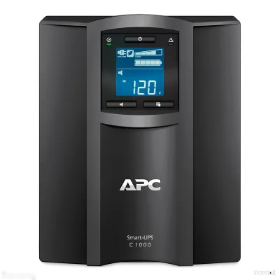 Источник бесперебойного питания APC Smart-UPS C 1000VA Line Interactive LCD AVR Tower, SMC1000IC