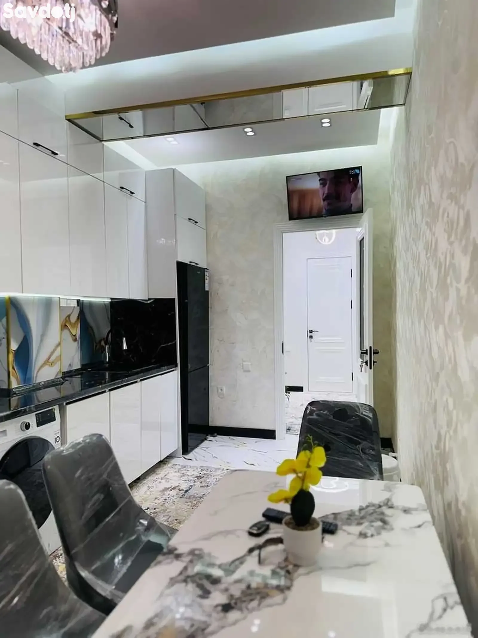 3-комн. квартира, 4 этаж, 80м², ру ба руи Душанбенка