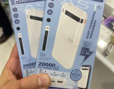 Внешний аккумулятор Powerbank Remax Flinc RPP-72, 20000мАч, 2хUSB 2.1А, Li-Pol