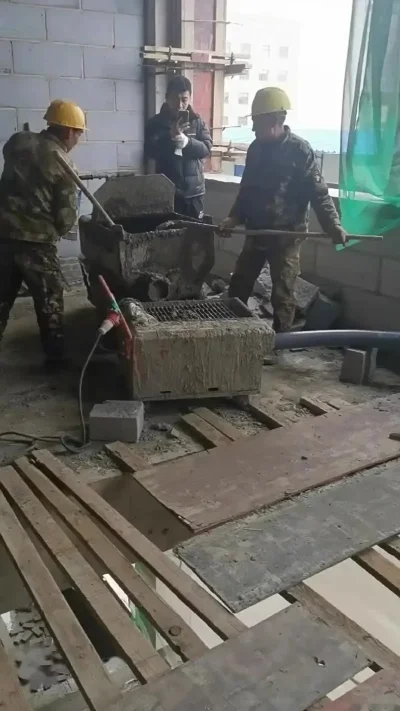 Мини бетон насос
