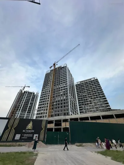 2-комн. квартира, 19 этаж, 92 м², Сино
