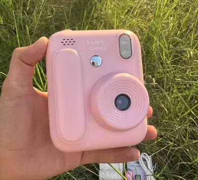 Детский фотоаппарат Digital Mini Camera розовый
