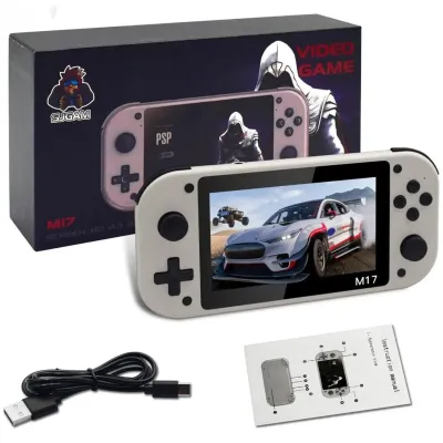 Приставка ретро игровая консоль портативная 15000 игр