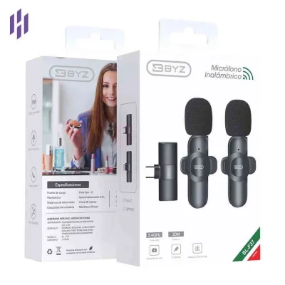 Беспроводной микрофон BYZ BL-F37, Lighting