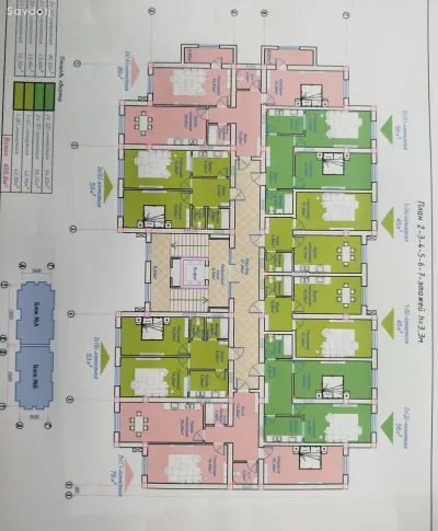 3-комн. квартира, 7 этаж, 89 м², Регар