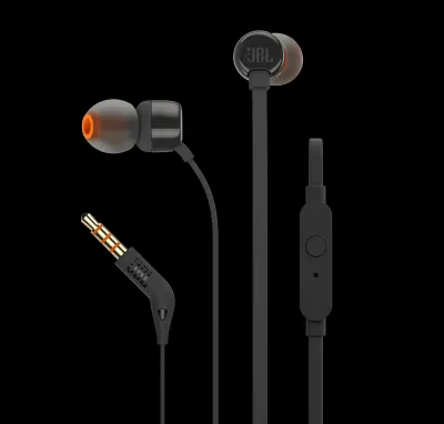 Проводные наушники JBL T110 черный