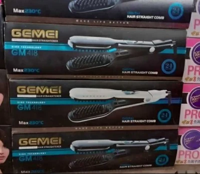 Утюжок для укладки волос GM-818