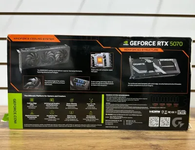 Видеокарта Gigabyte RTX 5070 3X 12G GDDR7