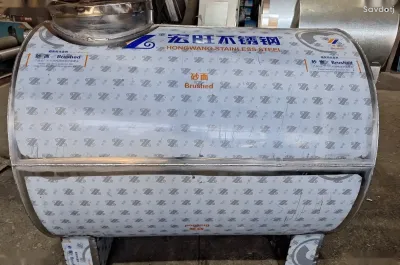 Бочка нержавейка 1000л. т/л 2мм